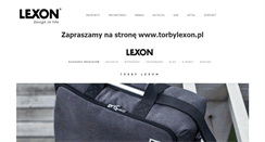 Desktop Screenshot of lexon-design.pl